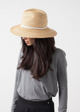 Wrapped Up Hat in Straw/White - gstuffpro.com