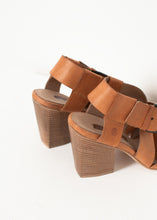 Buckle Strap Heel in Brown - gstuffpro.com