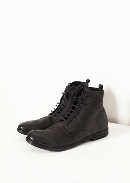 Combat Ankle Boot in Black - gstuffpro.com