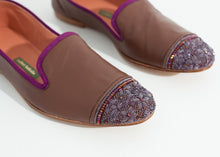 Bizi Cap Toe Loafer in Rose/Aubergine - gstuffpro.com