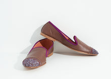 Bizi Cap Toe Loafer in Rose/Aubergine - gstuffpro.com