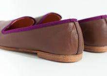 Bizi Cap Toe Loafer in Rose/Aubergine - gstuffpro.com