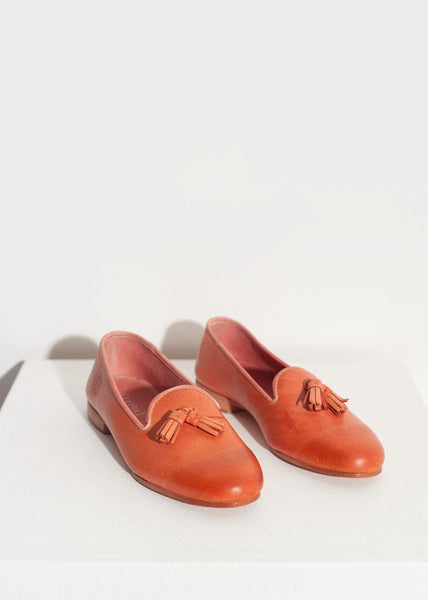 Leather Loafer in Rose - gstuffpro.com