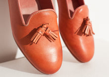 Leather Loafer in Rose - gstuffpro.com