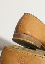 Leather Loafer in Lime - gstuffpro.com