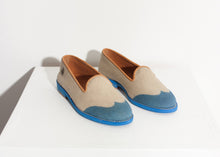 Wingtip Loafer in Blue - gstuffpro.com