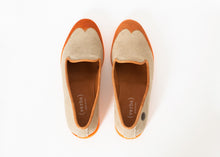 Wingtip Loafer in Orange - gstuffpro.com