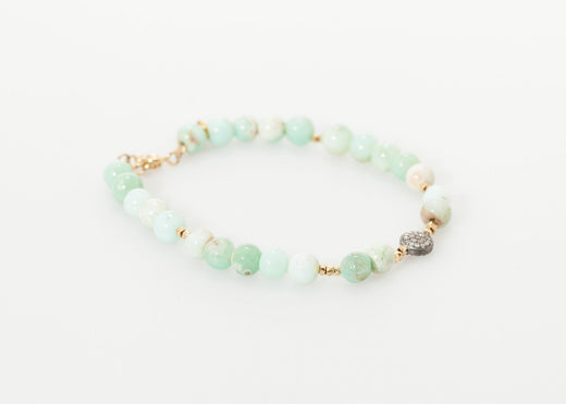 Leopold Bracelet in Green Chrysoprase - gstuffpro.com