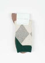 Quin Argyle Crew in Brown - gstuffpro.com